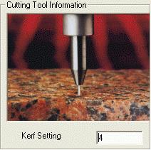 Nesting and Optimization Software  - PLUS 2D : Kerf Setting in Metal Cutting