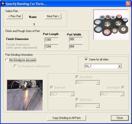 Sheet Metal Optimization Software - PLUS 2D  Metal  : Banding in Metal